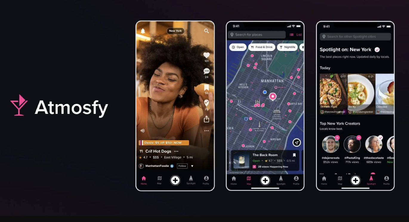 Atmosfy App Raises $12M to Revolutionize Local Business Discovery with Short-Form Videos 3